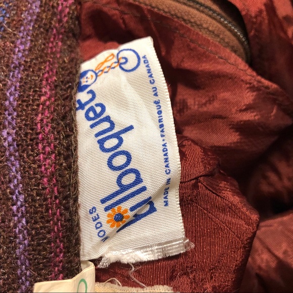 VTG Rainbow 100% wool pleated skirt - Picture 5 of 8